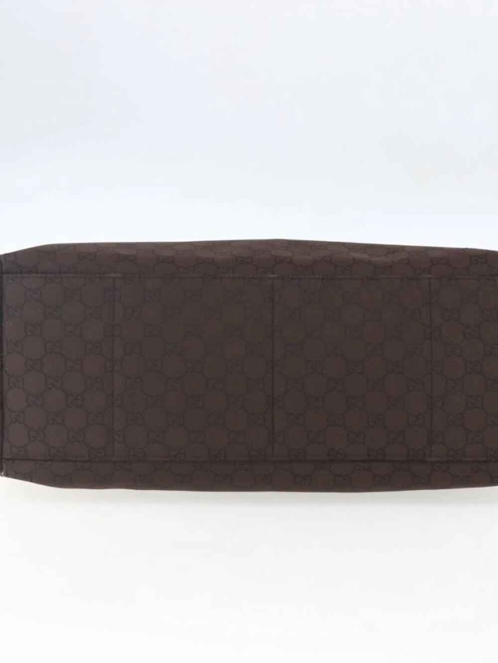 GUCCI GG Canvas Shoulder Bag Brown Silver 272350 Auth ka1322 - Picture 7 of 16